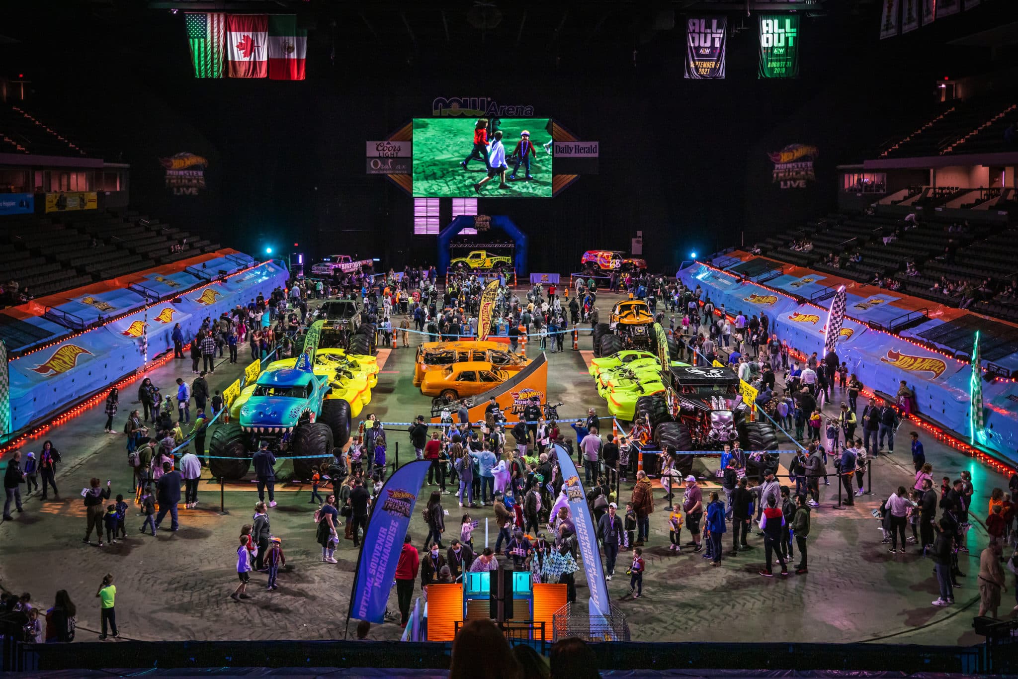 HOT WHEELS™ MONSTER TRUCKS GLOW PARTY llega a Madrid Ticketmaster Blog