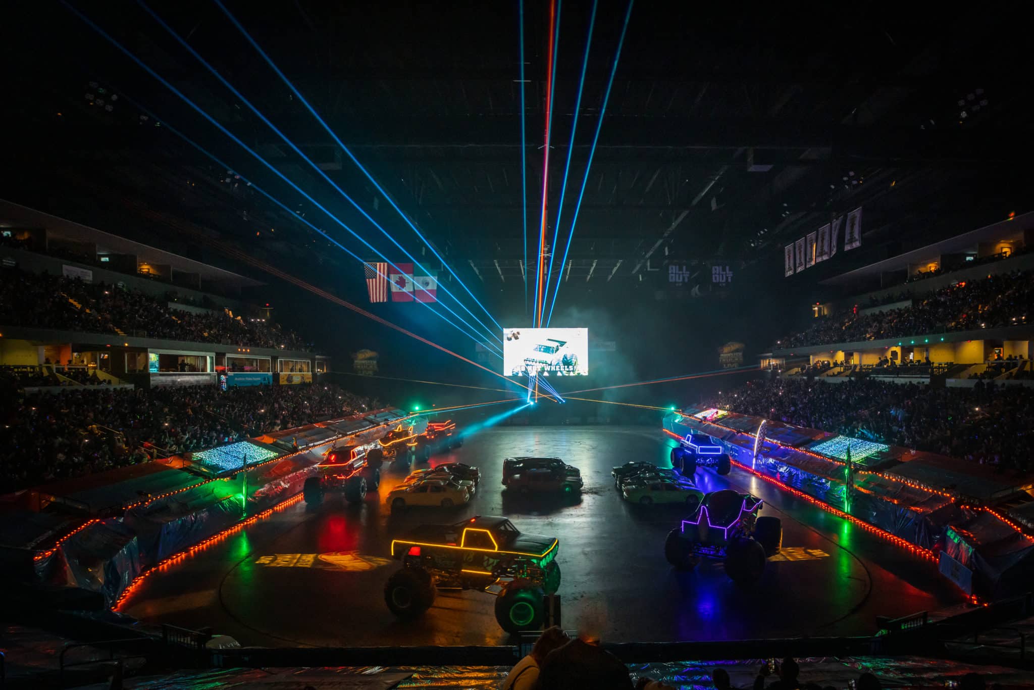 HOT WHEELS™ MONSTER TRUCKS GLOW PARTY llega a Madrid Ticketmaster Blog