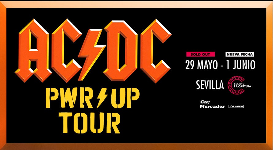AC/DC agota sus entradas y añade nueva fecha en Sevilla | Ticketmaster Blog