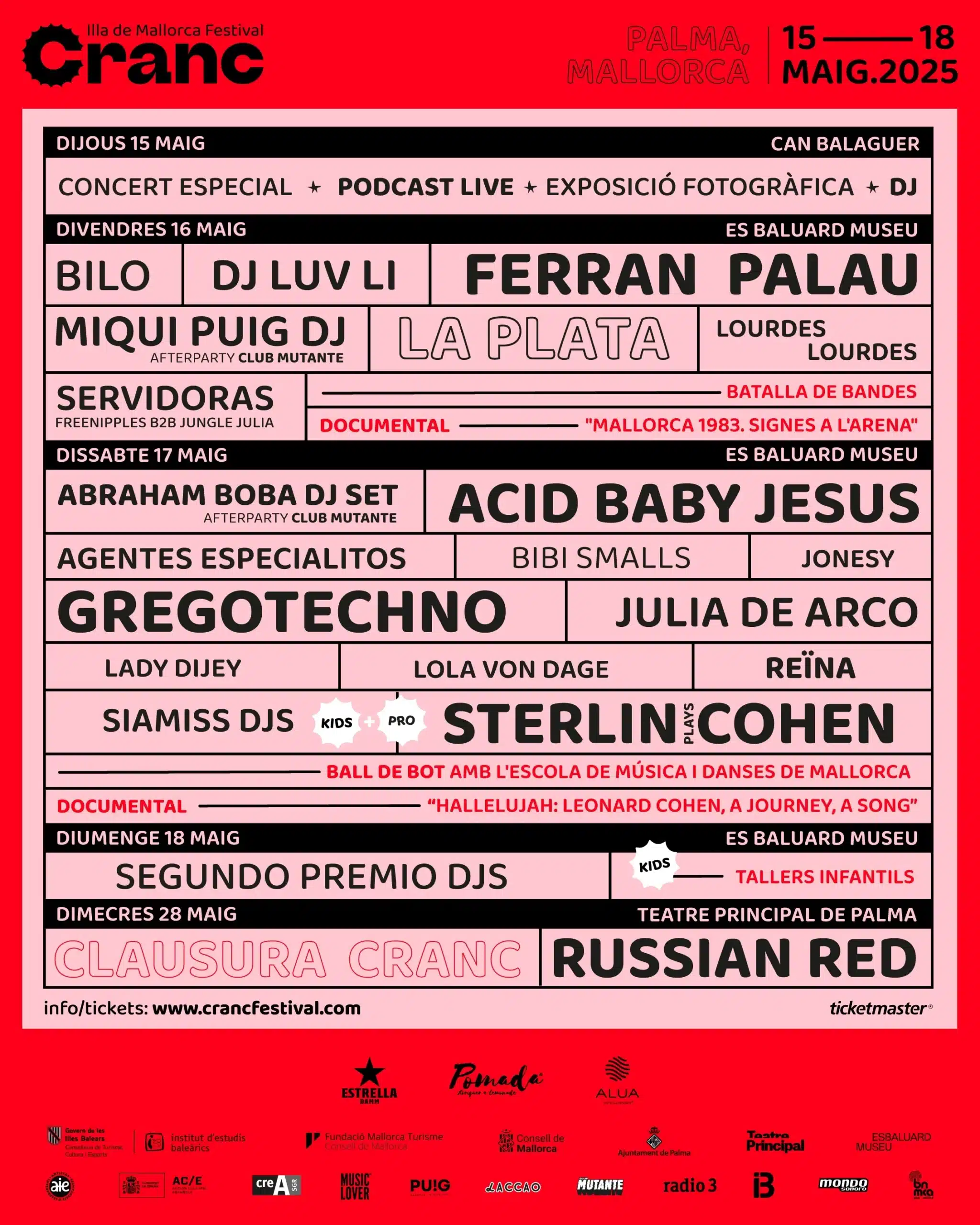 cranc mallorca cartel 2025