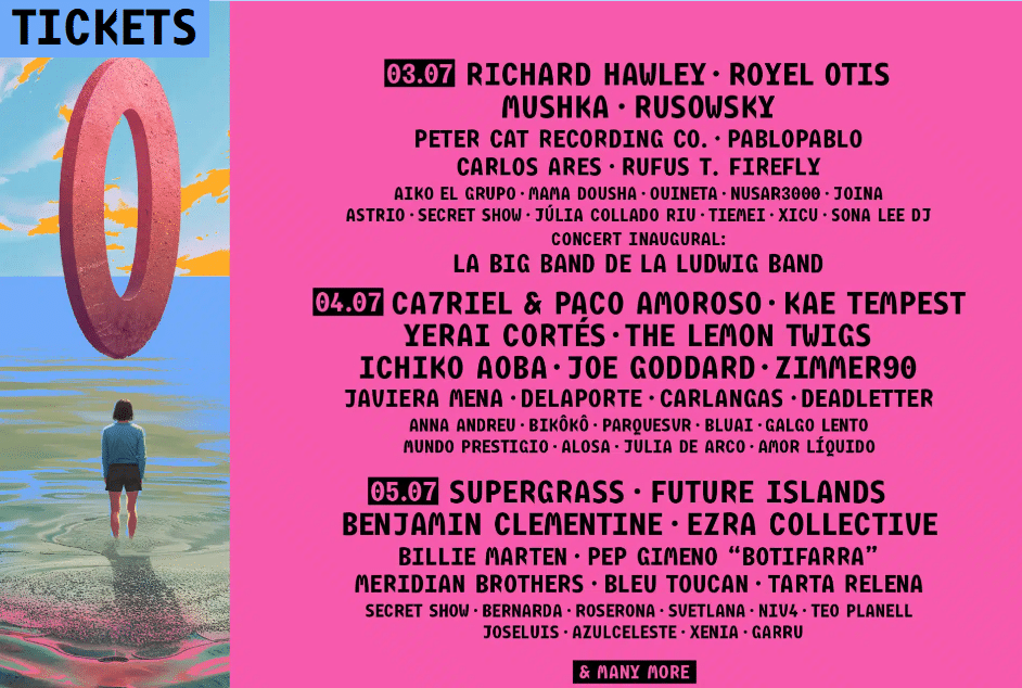 cartel del vida festival 2025 por dias