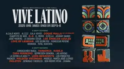 cartel del Vive Latino 2025