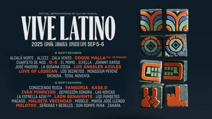cartel del Vive Latino 2025