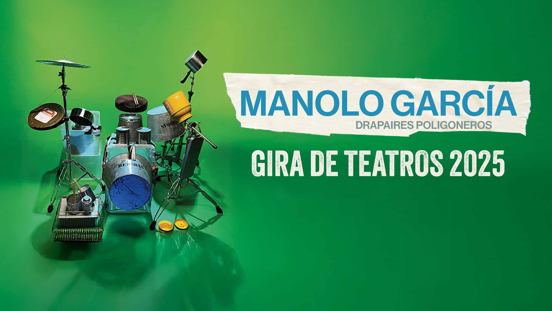 gira de teatros de Manolo García