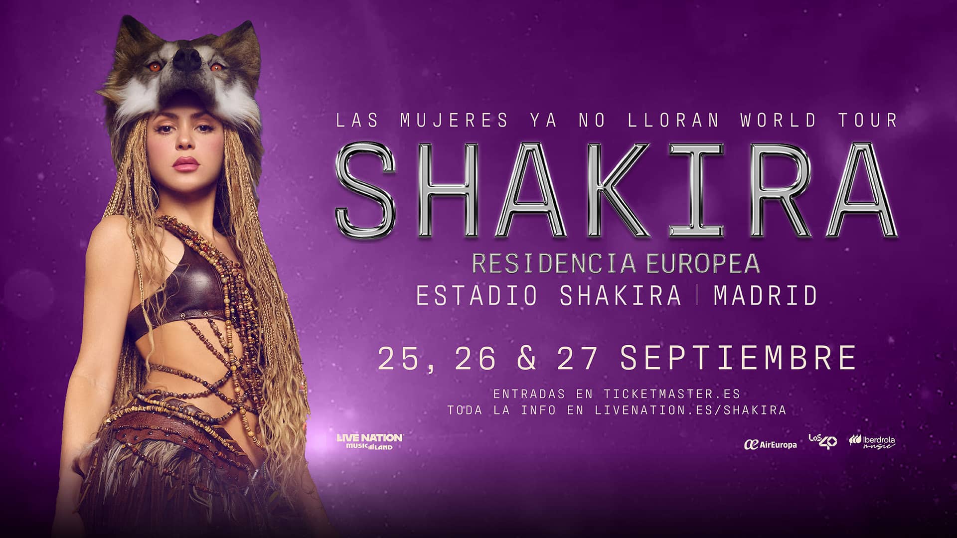 Shakira en Madrid 2026: residencia europea y conciertos